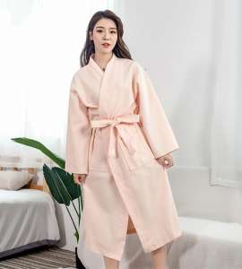 Waffle robe