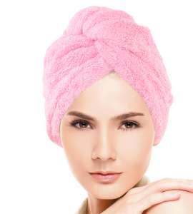 High quality microfiber hair wrap towel