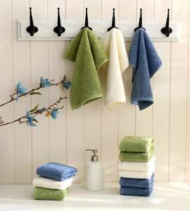 Cotton square hand towel