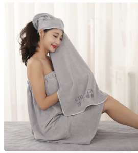 Five pcs towel set for beauty center