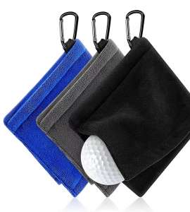 Microfiber golf ball towel